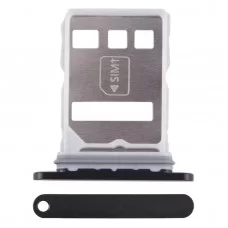 За Huawei Mate 60 Pro+ SIM + NM Card Tray (черен)
